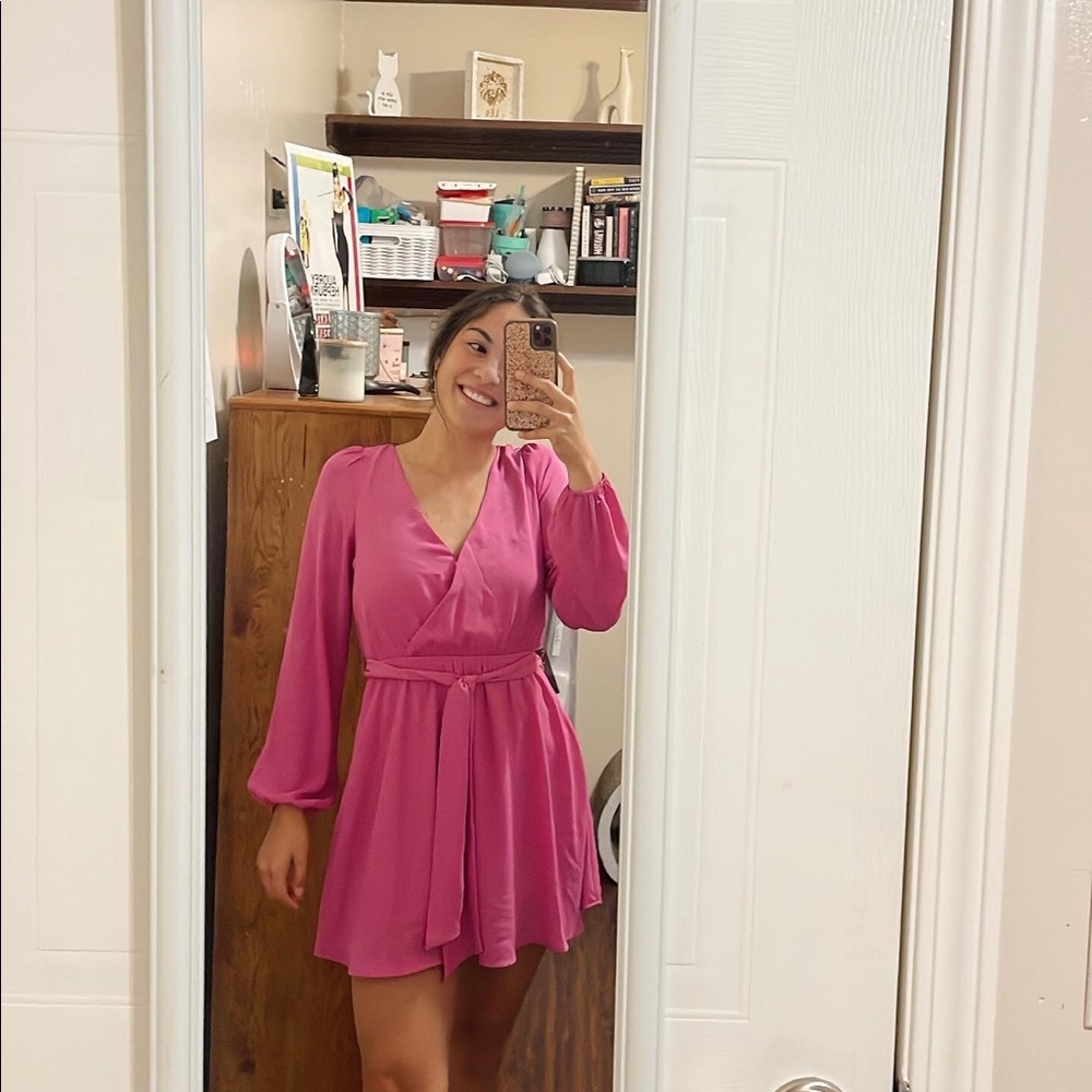 Pink dress